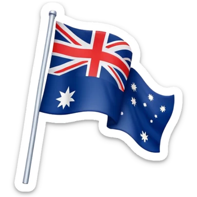 Australia flag sticker