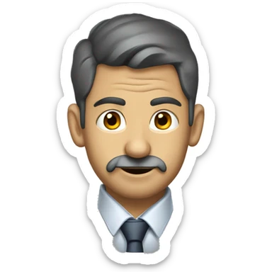 şaşırmış bilardo oyuncusu sticker