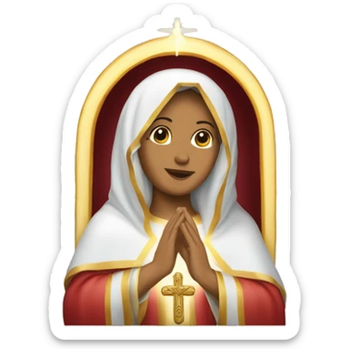 virgen maria  sticker