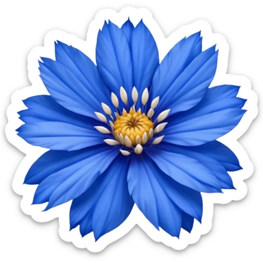cornflower sticker