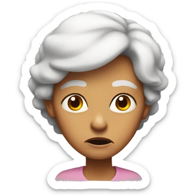 Angry mother in law sticker