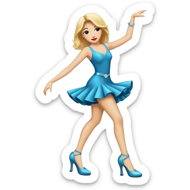 Heels dance  sticker