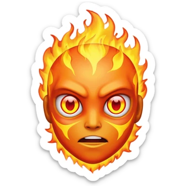 Heatblast  sticker