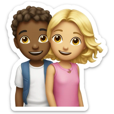 2 Enfants boulets  sticker