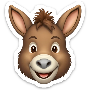 Shreks donkey sticker