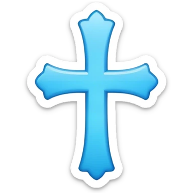 Blue Cross  sticker