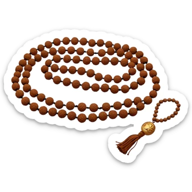 Prayer Beads Rudraksha sticker