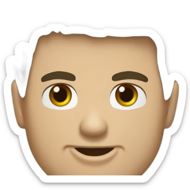 top gun tom cruise face sticker