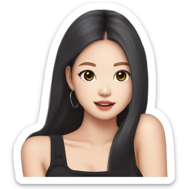 Kpop blackpink Jennie sticker