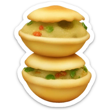 Pani puri  sticker
