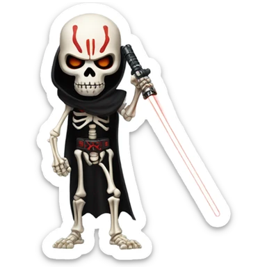 Darth Maul Skeleton sticker