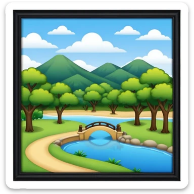 taman bungkul sticker