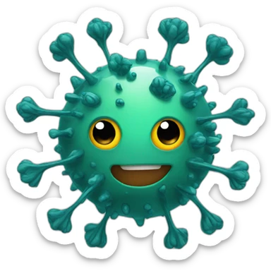 virus sticker