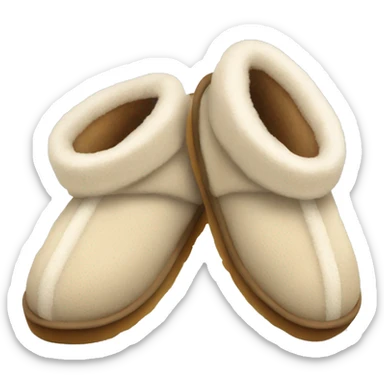 UGG slippers  sticker
