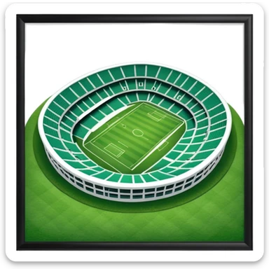 Rugby stadium  sticker