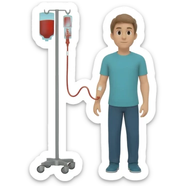 Blood Transfusion sticker