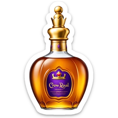 Crown Royal Golden Apple sticker