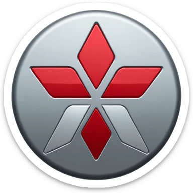 Mitsubishi марка sticker