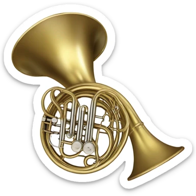 French Horn sticker