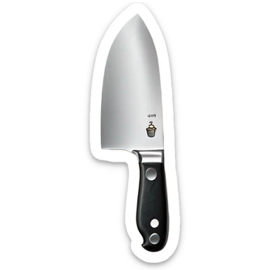 Chef knife sticker