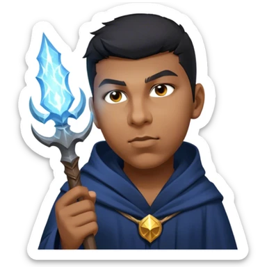 Stormcaller Wizard sticker