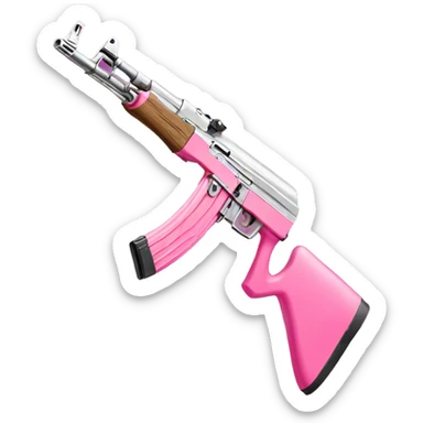 pink ak47 sticker