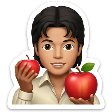 micheal jacksonj  als brine die frucht  sticker