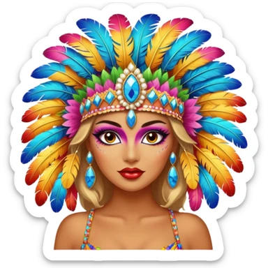 Showgirl sticker