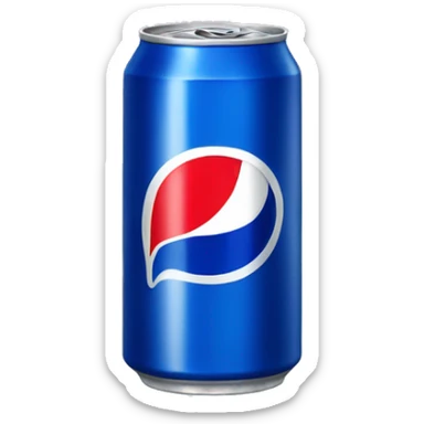 Pepsi can sticker