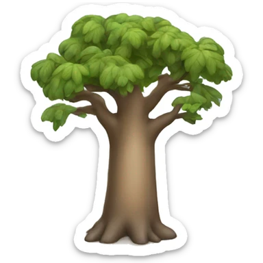 Baobab Tree sticker