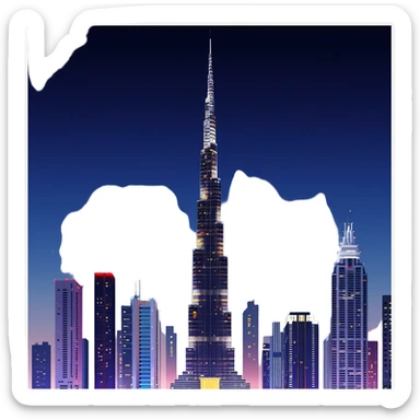 Burj Khalifa sticker