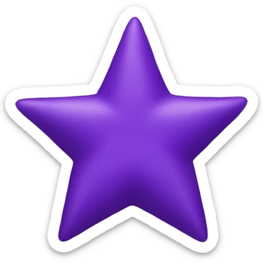 purple star sticker