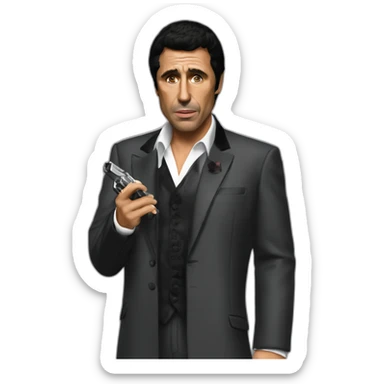 Tony montana sticker