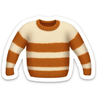 Fall sweater sticker