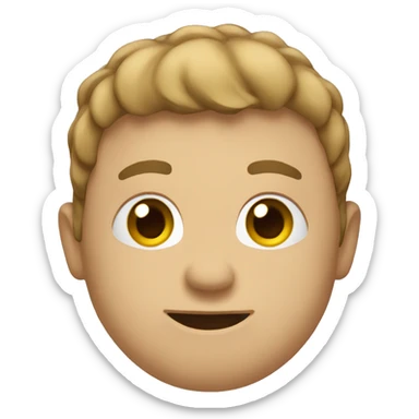 Head Shaking Horizontally sticker