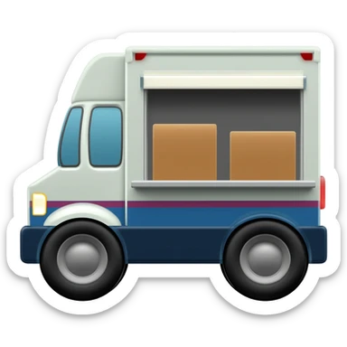 food delivery sticker