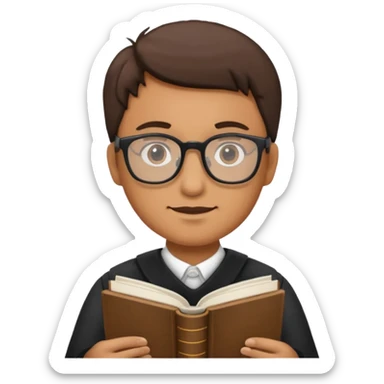 él sabe historia} sticker