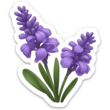 Lavander flower  sticker