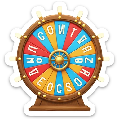   wheel of fortune letter board sticker