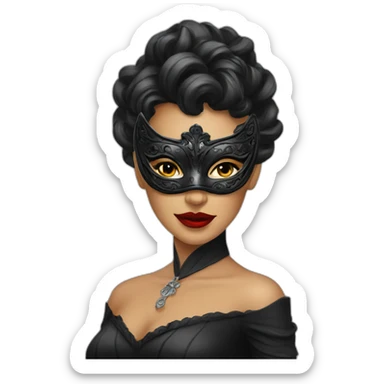 mistress with a mask sticker