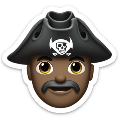 Vegas raiders pirate sticker