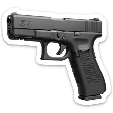 Glock G22 gen 4 (Black) sticker