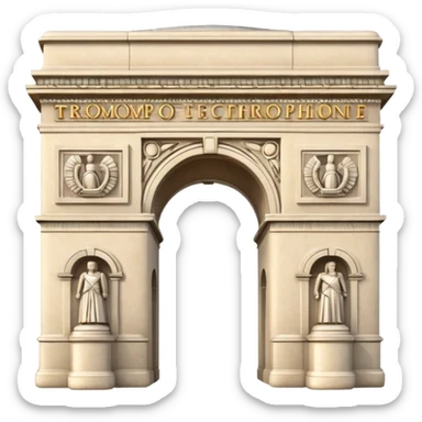 Arc de triomphe sticker