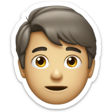 qwerty cries that his family abandoned him sticker