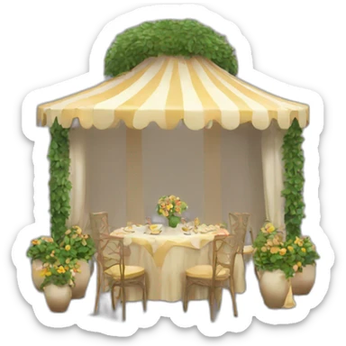 jardin de eventos sticker