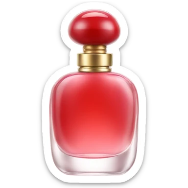 Perfume red sticker