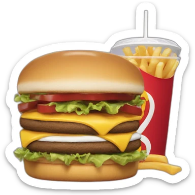 Mc Donald’s sticker