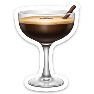 Espresso martini sticker