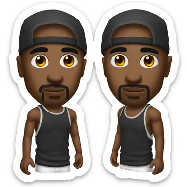 2pac sticker