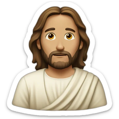 Jesus Christ 21 century sticker
